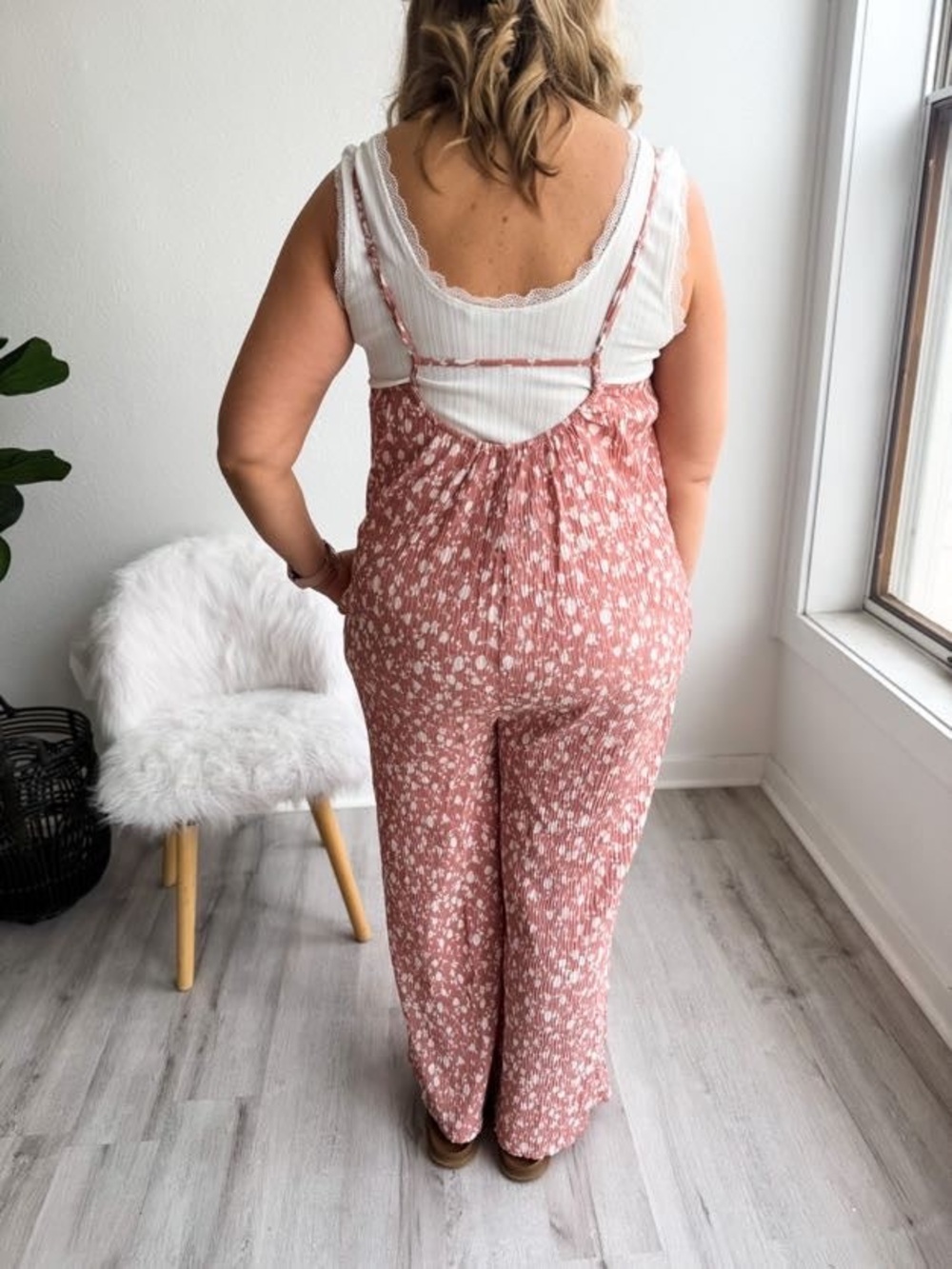 NEW IN | Blushing Meadow Jumpsuit - Picture 4 of 5